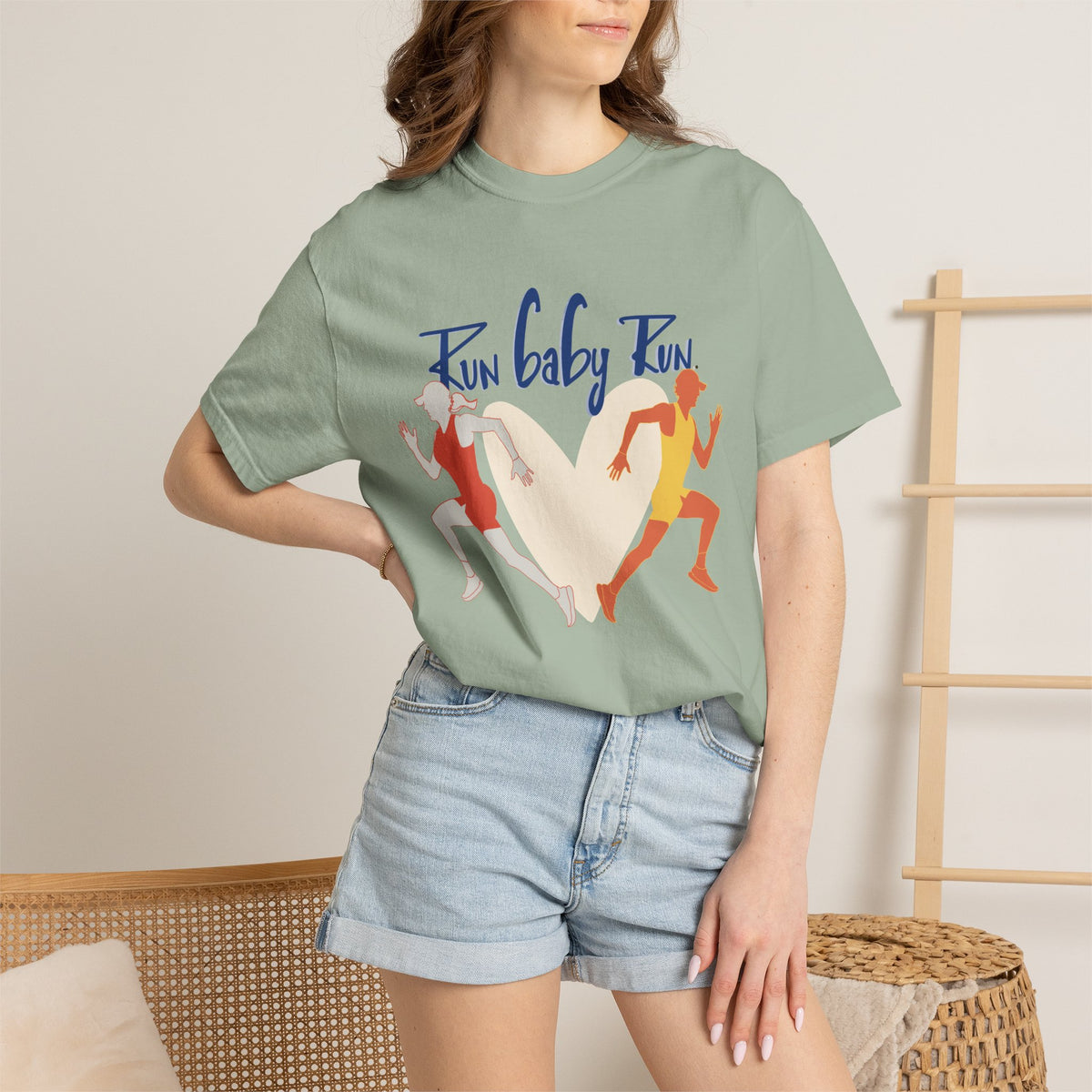 EXP016 RUNBABYRUN™ | Experimental Graphic T-Shirt